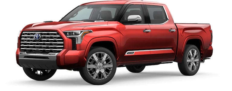 2022 Toyota Tundra Capstone in Supersonic Red | Andy Mohr Toyota in Avon IN