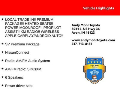 2023 Nissan Altima 2.5 SV Premium