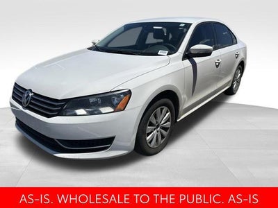 2013 Volkswagen Passat 2.5 S