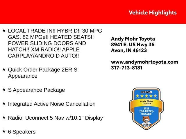 2024 Chrysler Pacifica Hybrid Select S Appearance