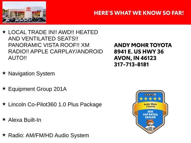 2022 Lincoln Nautilus Reserve