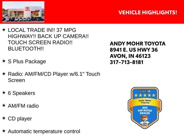 2014 Toyota Corolla S Plus