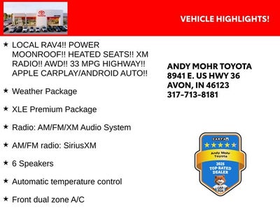 2025 Toyota RAV4 XLE Premium