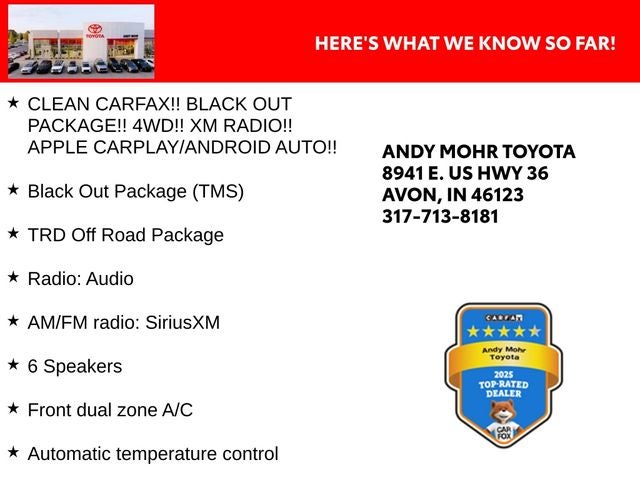 2023 Toyota Tacoma TRD Off-Road V6