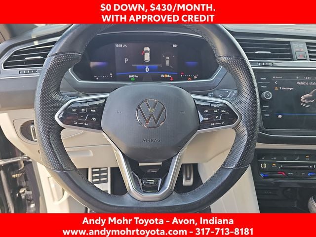 2022 Volkswagen Tiguan 2.0T SE R-Line Black