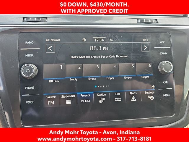2022 Volkswagen Tiguan 2.0T SE R-Line Black
