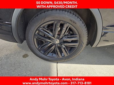 2022 Volkswagen Tiguan 2.0T SE R-Line Black