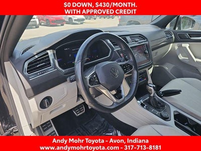 2022 Volkswagen Tiguan 2.0T SE R-Line Black