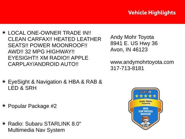 2018 Subaru Outback 2.5i Limited