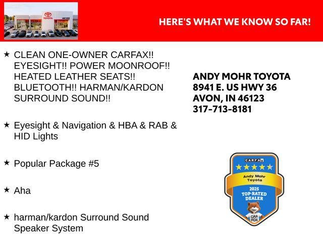 2017 Subaru Outback 2.5i Limited