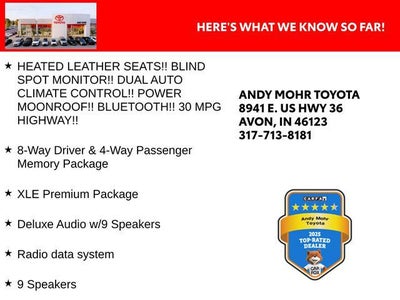 2018 Toyota Avalon XLE Premium