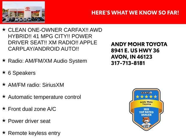 2025 Toyota RAV4 Hybrid XLE