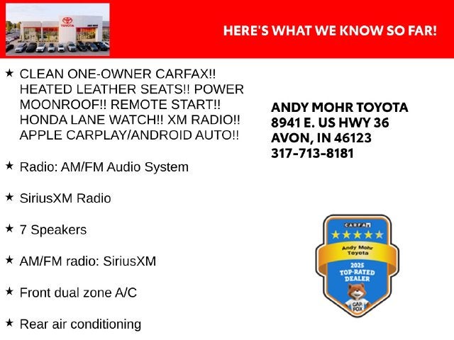 2018 Honda Pilot EX-L w/Rear Entertainment System