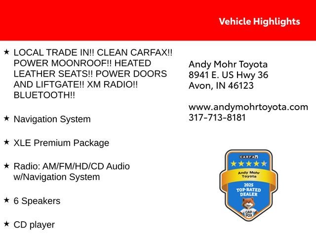 2017 Toyota Sienna XLE Premium 7 Passenger