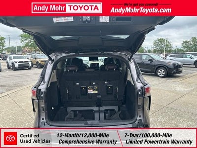 2023 Toyota Sienna Platinum 7 Passenger