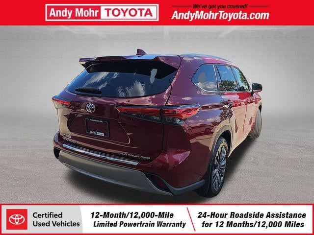 2020 Toyota Highlander Platinum