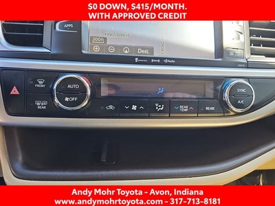 2017 Toyota Highlander XLE