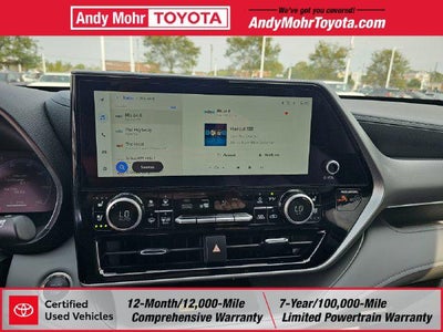 2026 Toyota Highlander Platinum