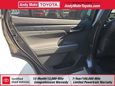 2025 Toyota Highlander XSE