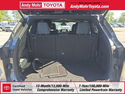 2025 Toyota Highlander XSE