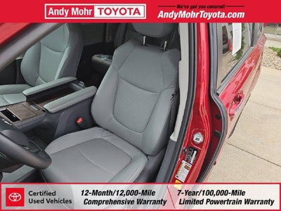 2022 Toyota Sienna XLE 7 Passenger