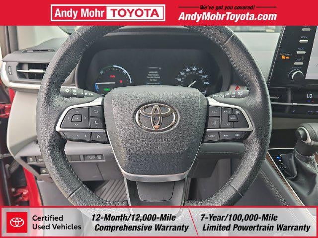 2022 Toyota Sienna XLE 7 Passenger