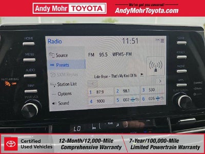 2022 Toyota Sienna XLE 7 Passenger