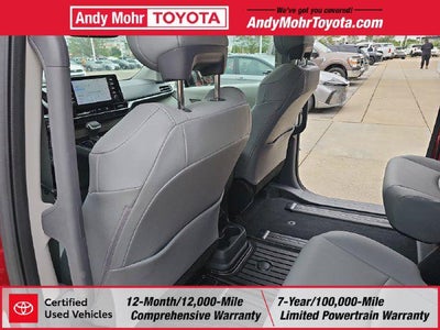 2022 Toyota Sienna XLE 7 Passenger