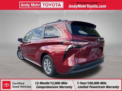 2022 Toyota Sienna XLE 7 Passenger