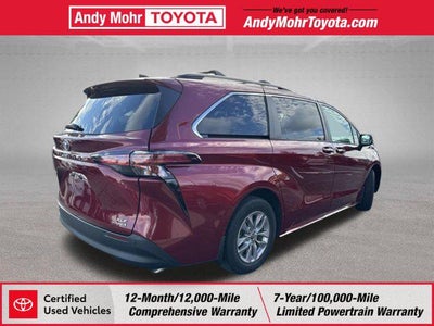 2022 Toyota Sienna XLE 7 Passenger