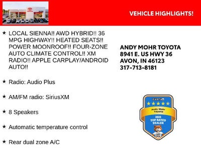 2024 Toyota Sienna XLE 7 Passenger