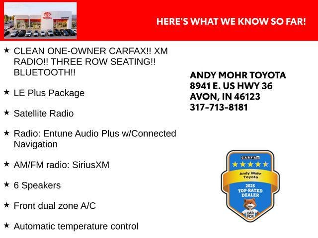 2019 Toyota Highlander LE Plus