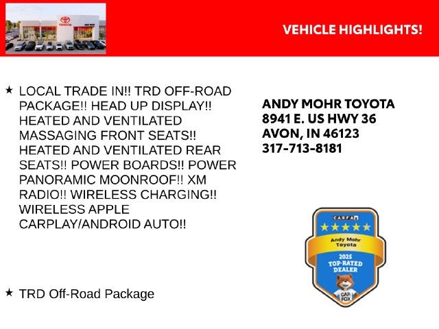 2026 Toyota Tundra Platinum Off Road