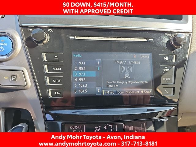 2016 Toyota Prius v Two