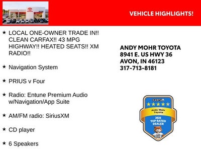 2017 Toyota Prius v Four