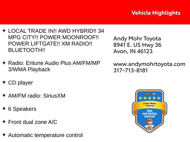 2018 Toyota RAV4 Hybrid XLE