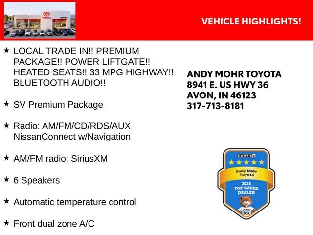 2016 Nissan Rogue SV