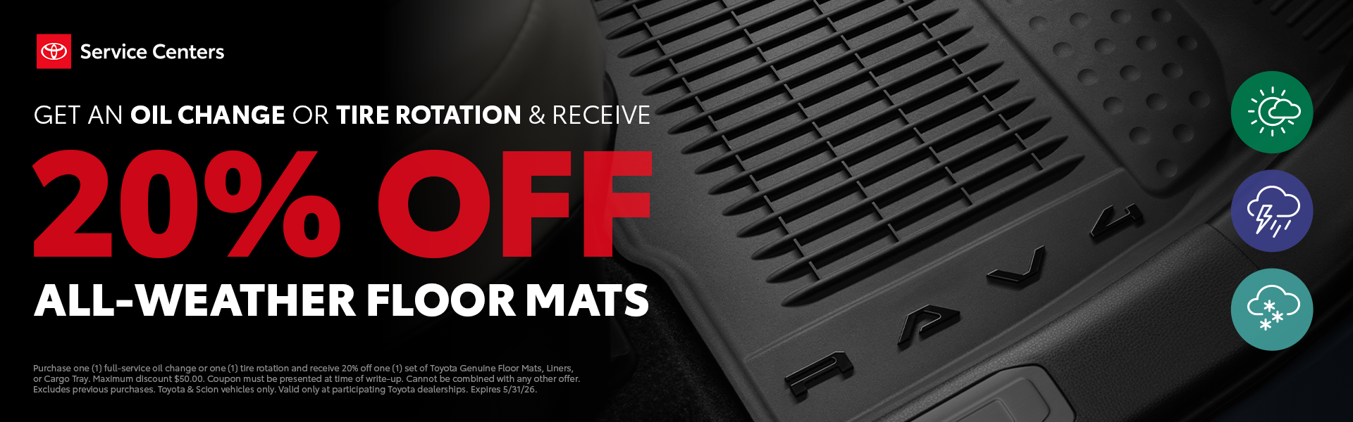 20% Off Service Special