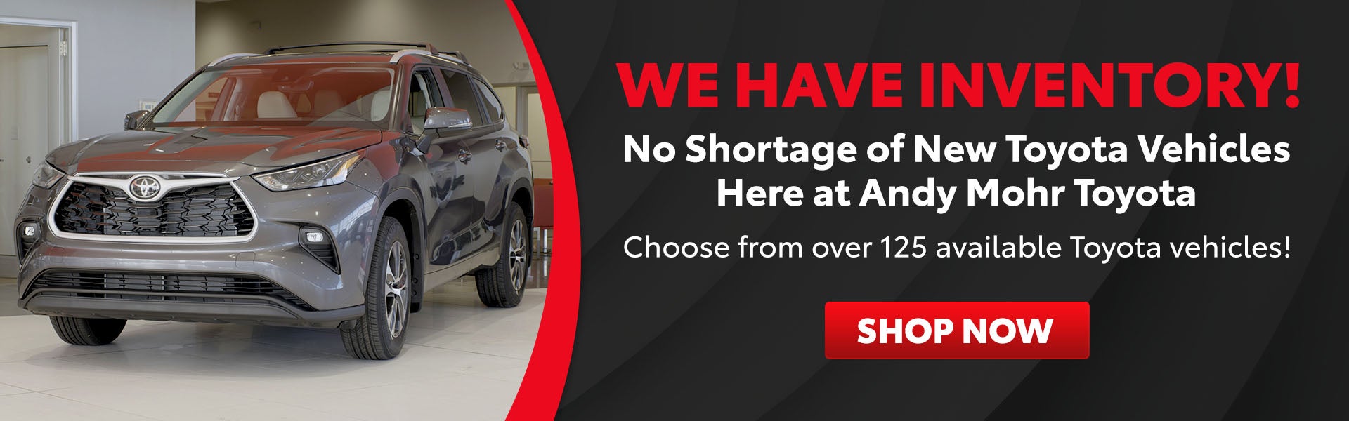 Our Toyota Dealer near Avon IN | Andy Mohr Toyota