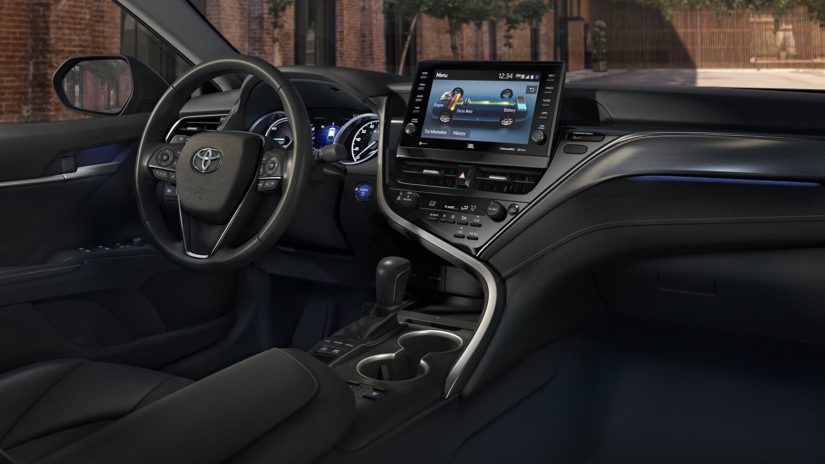 2022 Toyota Camry Hybrid tech