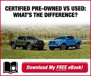Certified Pre-Owned vs Used | Ebook | Andy Mohr Toyota in Avon IN