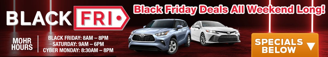 Black Friday All Weekend Long